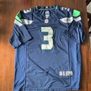 Seattle Seahawks Russell Wilson Jersey Mens XL